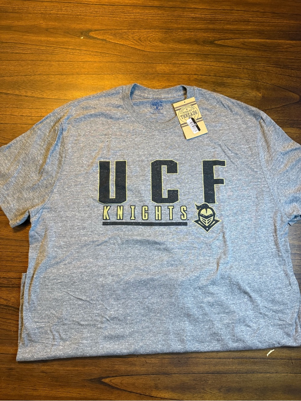 UCF Knights Men's Heather Gray Graphic Tee - Short Sleeve